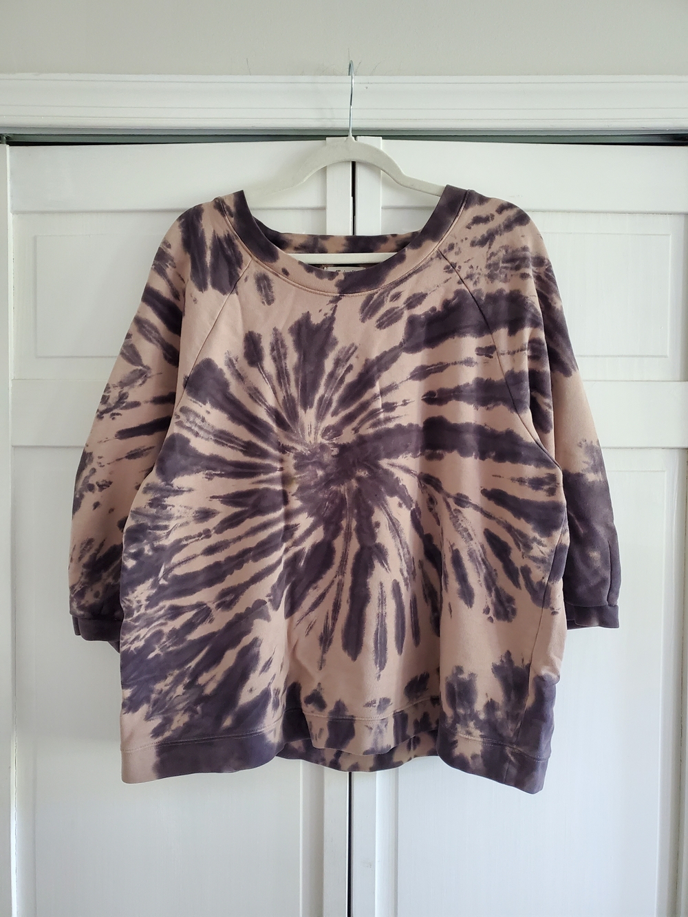 Madewell (Re)sourced Cotton Cloudberry French Terry Sweatshirt Women's XXL